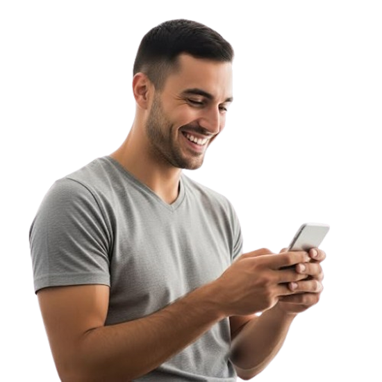 Man with Phone